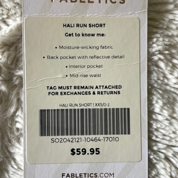 Fabletics Hali Run Short xxs/0-2 - Picture 5 of 5